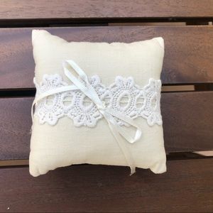 BHLDN ring bearer pillow